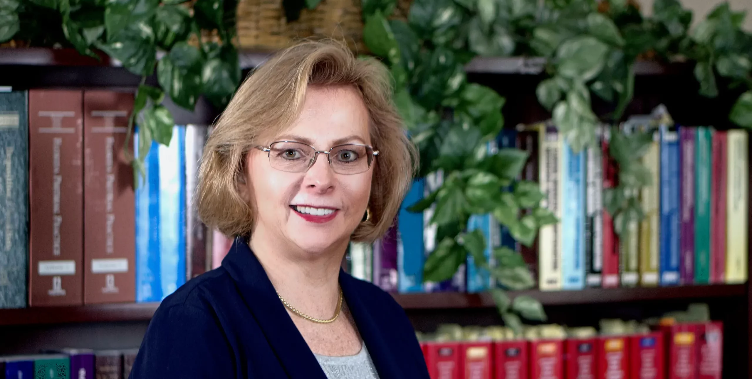 Teresa P. Williams, personal injury attorney, in her Clearwater office
